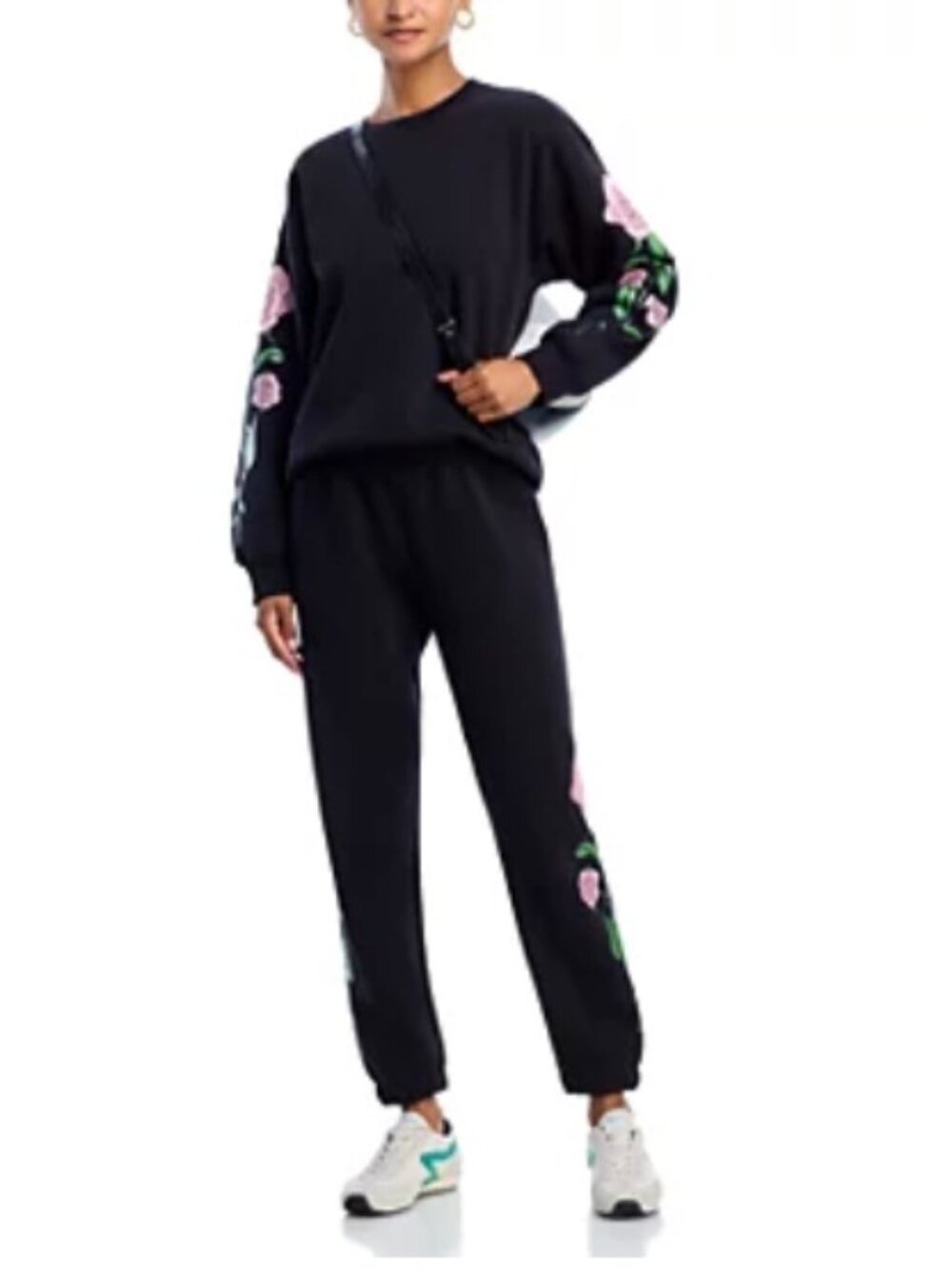 AQUA x Angelica Hicks Ring Around Rosie Sweat SET Bloomingdale’s Exclusive XL/L